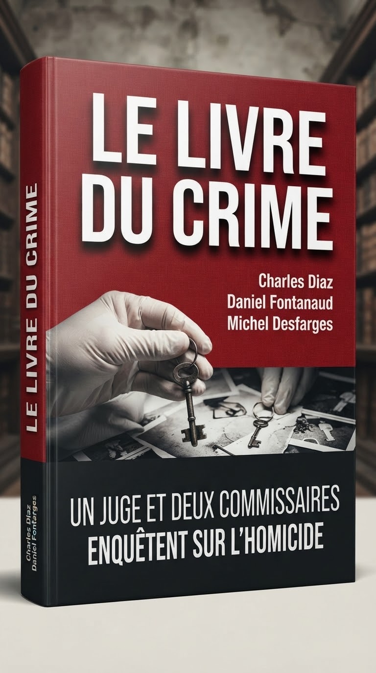 Le Livre du Crime, Charles Diaz, Daniel Fontanaud, Michel Desfarges — première de couverture